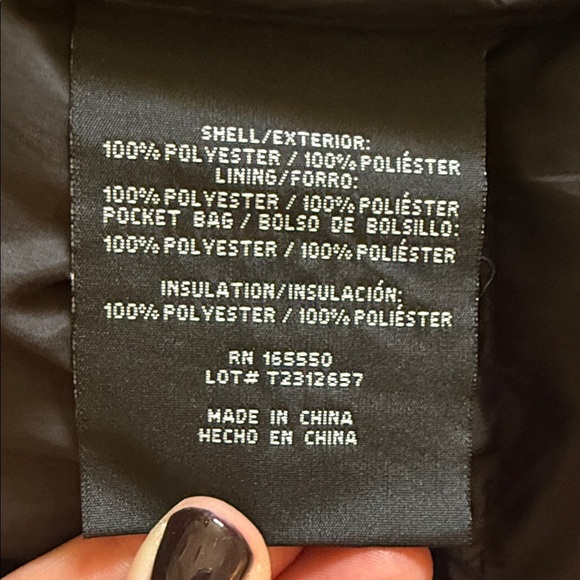 32 Degrees Women’s Black Puffer Jacket - Picture 3 of 8